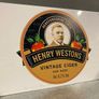 Henry Weston's cider Tin Metal sign Image 2