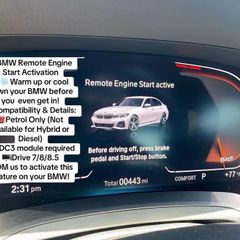 Bmw G Series Remote Start