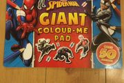 Spider-Man Giant Colour-me Pad Brand New