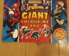 Spider-Man Giant Colour-me Pad Brand New