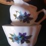vintage 21 piece teaset Image 3