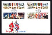 1995 Isle of Man 50th Anniversary of End of Second World War (VE Day) Commemorative Stamps First Day Cover (FDC)