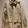 WeSC Overshirt Men's Large Beige Canvs Unisex Work Jacket Chore Coat - New Image 3