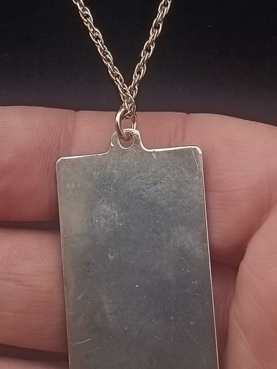 Vintage Chinese Sterling Silver Pendant Love Set