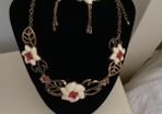 Johnny Loves Rosie Statement Necklet and Earrings