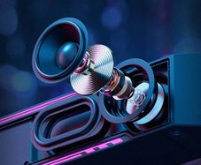 fosi c4 C4 Dynamic RGB Soundbar bluetooth NEW