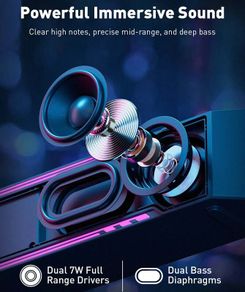 fosi c4 C4 Dynamic RGB Soundbar bluetooth NEW