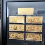 U.S. Banknotes 24k Gold Image 3
