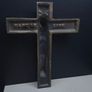 Large Early 20th Century Irish Bronze Crucifix Made in Eire Image 2