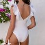 White Swimsuit Size 18 Image 3