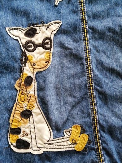 NEXT girl dress, denim 2/3 years.
