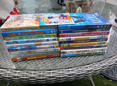 DVDs for kids, mint condition discs, D18