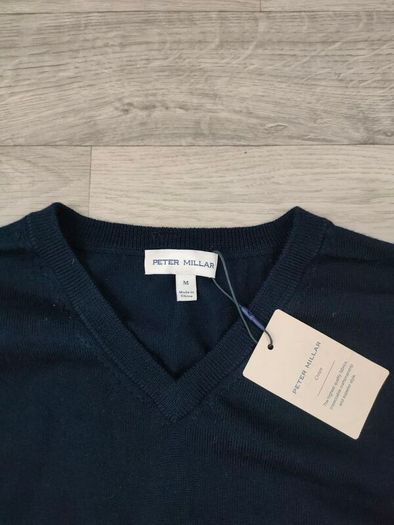 New Peter Millar Merino Wool Vest Sleeveless Jumper Mens Medium
