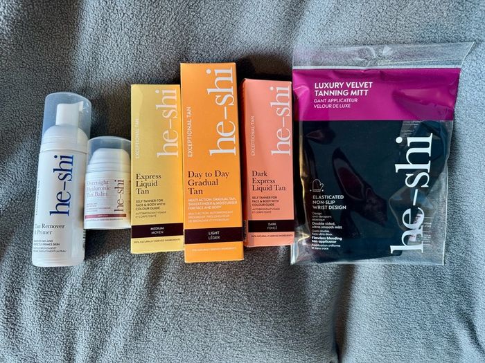 He-shi tan products