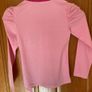 Disney Girl's Minnie Mouse Light Pink Long  Sleeve Top Brand New Image 5