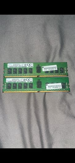 2x Samsung 16GB DDR4 ECC Registered Server RAM