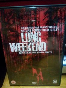 Long Weekend (1978) Dvd Cult Australian Eco Thriller