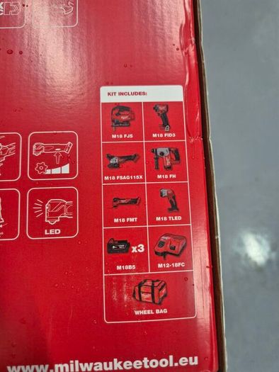 Milwaukee M18FPP6L3 Fuel 6 Piece Tool Kit