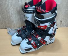 Scarpa Tornado Alpine Ski Touring Boots Wrap Liners White MM 324 - VGC