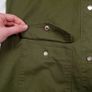 Dorothy Perkins Khaki Green Olive Floral Embroidered Utility Military Style Field Jacket 10UK/38EU Image 6
