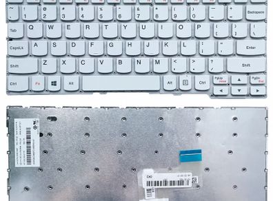 US Keyboard for LENOVO YOGA 3 11 300-11IBR IBY 700-11ISK Flex3-1120 1130 100-11 Series Black White Laptop