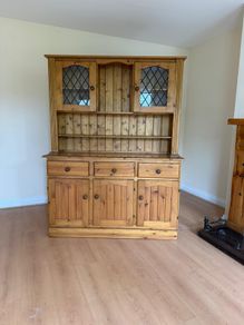 Large solid wood dresser