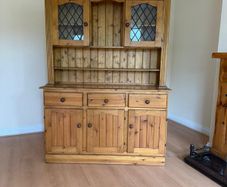 Large solid wood dresser