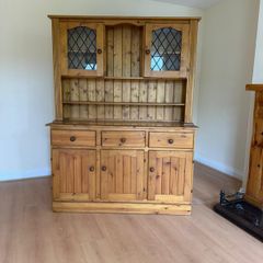 Large solid wood dresser