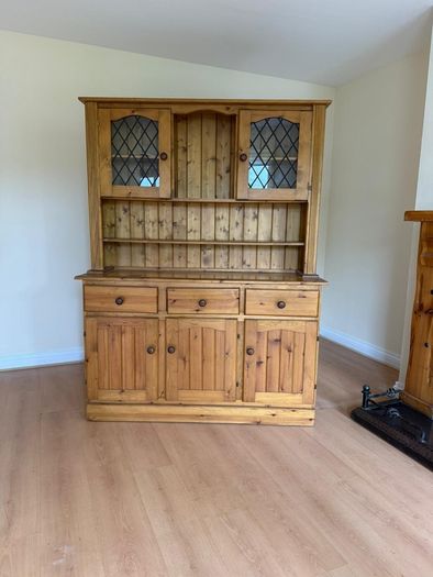 Large solid wood dresser