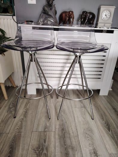 2x Calligaris L'Eau bar stools