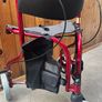 Mobility Walker/Aid  (as new) with seat, brakes and storage - new Image 4