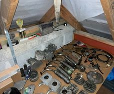 Engine bike parts