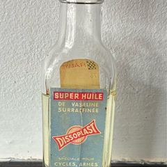 Vintage Dissoplast Oil Bottle