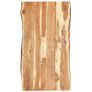 Table Top Solid Acacia Wood 120x(50-60)x3.8 cm Image 5