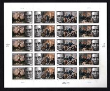 2009 USA Abraham Lincoln Commemorative Stamps Sheetlet Plate P1111 Mint Never Hinged (MNH)