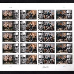 2009 USA Abraham Lincoln Commemorative Stamps Sheetlet Plate P1111 Mint Never Hinged (MNH)