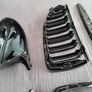 BMW 3 Series E90 E91 Pre-Lci Kidney Grilles & Mirror Covers Set Brand New Image 9