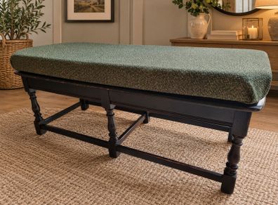Stunning Wooden Ex Long Bench