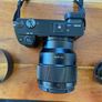 Sony Alpha 6100 JUST 8.204 SHOTS! + 3 lenses + bag + charger + uv filters Image 2