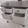Stainless steel top kitchen trolley Image 4