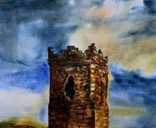 the folly Dingle watercolour
