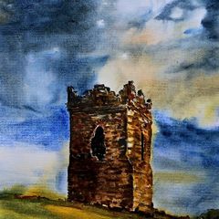 the folly Dingle watercolour