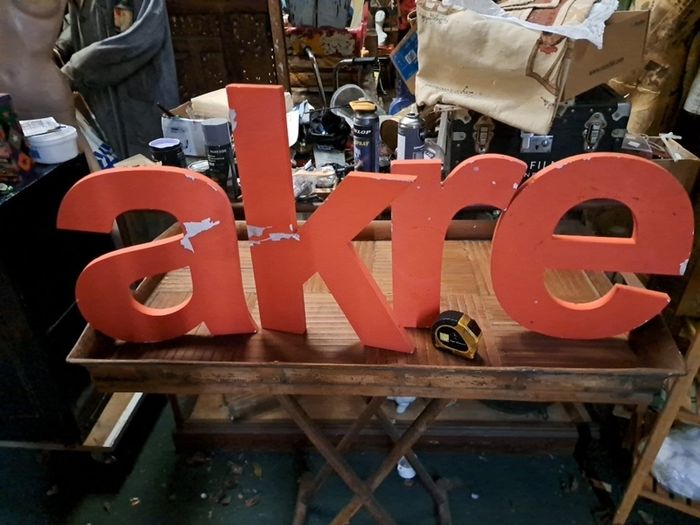 Large Wooden Letters