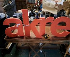 Large Wooden Letters