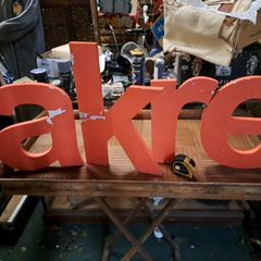 Large Wooden Letters