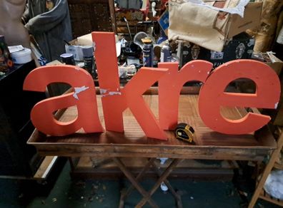 Large Wooden Letters