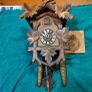 Vintage Hubert Hepr Triberg Cuckoo Clock Made in Germany - Black Forrest Image 3