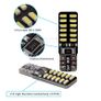 t10 led canbus T10 24led 3014 smd LED No OBC Error 194 168 W5W T10 LED light Interior Instrument Light bulb lamp White Image 3