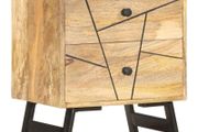 Bedside Cabinet 40x30x50 cm Solid Mango Wood