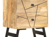 main image for ad Bedside Cabinet 40x30x50 cm Solid Mango Wood